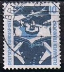 Stamps Germany -  Flughacen Franfor (2)