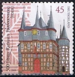 Stamps Germany -  Jehre Rathaus Frankenberg
