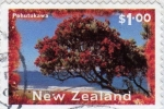 Stamps New Zealand -  POHUTUKAWA