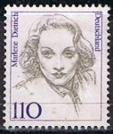 Stamps : Europe : Germany :  Marlene Dietrich (3)