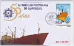 Sellos del Mundo : America : Ecuador : 50 Años Autoridad Portuaria de Guayaquil