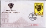 Stamps Ecuador -  Medallón de Santiago de Guayaquil