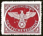Stamps Germany -  DEUTSCHES FELDPOST  CORREO AEREO ALEMAN