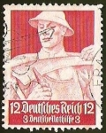 Stamps Germany -  DEUTSCHES REICH - WOHLFAHRT STANDE