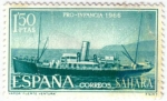 Stamps Spain -  SAHARA EDIFIl 251 (14 SELLOS )INTERCAMBIO