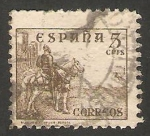 Stamps Spain -  816 A - el cid
