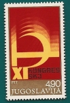Sellos de Europa - Yugoslavia -  XI Congreso de la SKJ - Liga de los Comunistas Yugoslavos