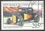 Sellos del Mundo : Africa : Repblica_del_Congo : automóvil ford de 1932