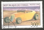 Sellos del Mundo : Africa : Rep�blica_del_Congo : automóvil ford de 1934