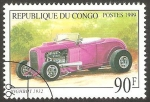 Sellos del Mundo : Africa : Rep�blica_del_Congo : automóvil highboy de 1932
