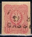 Stamps Germany -  Scott  31  Pfennige (4)