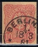 Stamps Germany -  Scott  31  Pfennige (5)