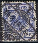 Stamps Germany -  Scott  49  Aguila