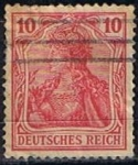 Stamps Germany -  Scott  68  Germania (3)