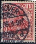 Stamps Germany -  Scott  68  Germania (4)