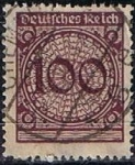 Stamps Germany -  Scott  328  Cifras (6)