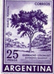 Stamps : America : Argentina :  quebracho colorado