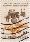 Stamps : Europe : Belgium :  40 Aniversario Queen Elisabeth Musical Chapel Foundation