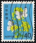 Stamps Japan -  Flora