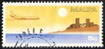 Stamps Malta -  Aviación