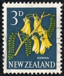Stamps New Zealand -  Flora