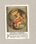 Sellos de Europa - Hungra -  Madonna con niño
