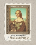 Stamps Hungary -  Madonna