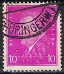 Stamps Germany -  Scott  372  Pres. Friedrich Ebert