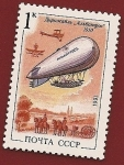 Stamps Russia -  Dirigible Ruso Albatross