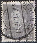 Stamps Germany -  Scott  376  Pres. Friedrich Ebert (2)