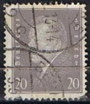 Stamps Germany -  Scott  376  Pres. Friedrich Ebert (5)