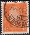 Stamps Germany -  Scott  380  Pres. Friedrich Ebert (73)