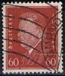 Stamps Germany -  Scott  382  Pres. Friedrich Ebert (9)
