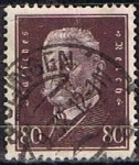 Stamps Germany -  Scott  383   Pres. Paul von Hindenburg