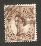 Stamps United Kingdom -  269 - Elizabeth II
