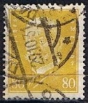 Stamps Germany -  Scott  384  Pres. Paul von Hindenburg (2)
