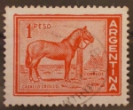 Stamps : America : Argentina :  caballo criollo