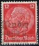 Stamps Germany -  Scott  393  Von Hindenburg (4)