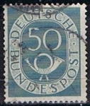 Stamps Germany -  Scott  681  Cifras y Correos