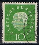 Stamps Germany -  Scott  794  Pres. Theodor Heuss (5)