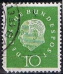 Stamps Germany -  Scott  794  Pres. Theodor Heuss (7)