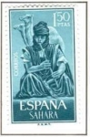 Stamps Spain -  SAHARA EDIFIL 232 (1 SELLO)