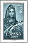 Stamps : Europe : Spain :  SAHARA EDIFIL 233 (1 SELLO)
