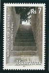 Sellos de Africa - Mauricio -  Aapravasi Ghat (la escalera)