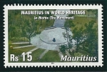 Stamps Mauritius -  Paisaje cultural del Morne (el monumento)