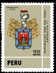 Stamps : America : Peru :  437 ANIVERSARIO DE AREQUIPA