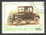 Stamps Africa - Togo -  automóvil Ford Coupe de 1923