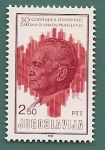 Stamps Yugoslavia -  30 Aniversario de la Constitución - presidente Tito