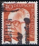 Sellos de Europa - Alemania -  Scott  1032  Pres. Gustav Herinermann (3)