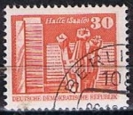 Stamps Germany -  Scott  1435  Memorial Halle